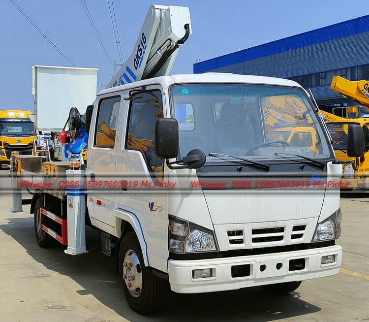 ISUZU truck mounted Manlifter
