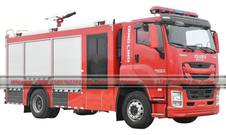 ISUZU GIGA Rescue Water Fire Engine