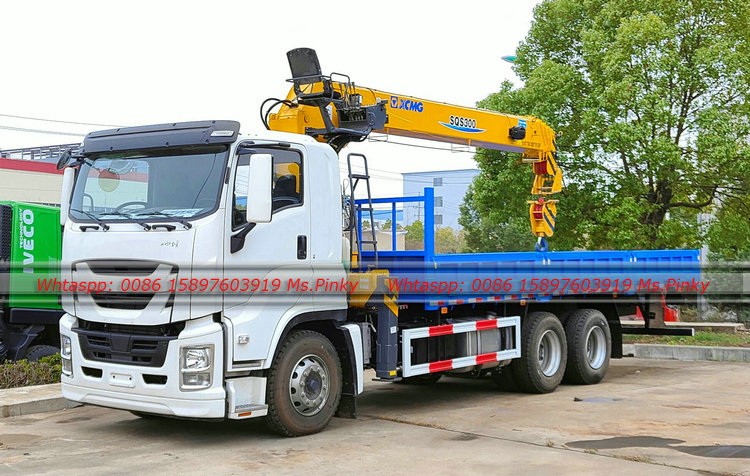 Cargo Truck With Crane 12Tons