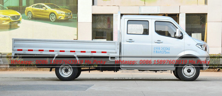 Mini 1Tons to 2.5Tons Double Row Cabin ChangAn Mini Natural Gas Vehicular