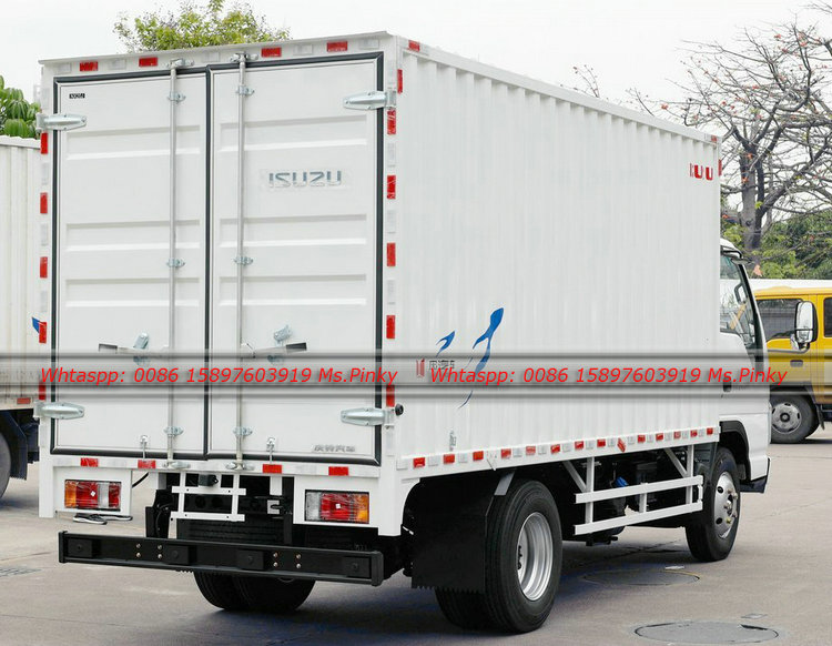 Superior Qauntity 2T -5Tons 100P ELF ISUZU Van Box Truck