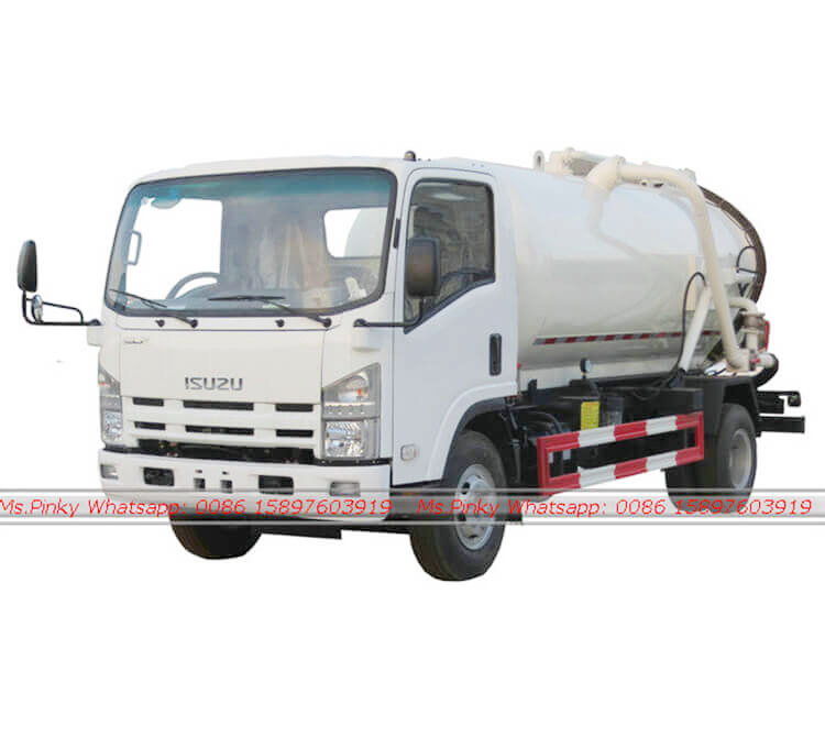 6000Litres ISUZU Sewage Suction Truck