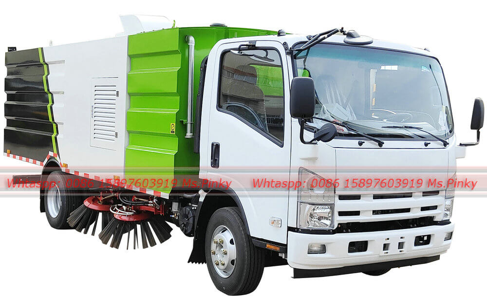 ISUZU Vacuum Road Sweeper Truck