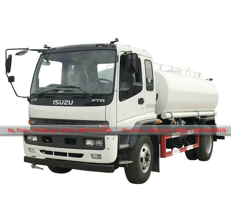 10Tons ISUZU FTR Spraying Water Truck Exported to Cambodia