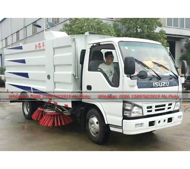 ISUZU Road Waste Sweeping Truck
