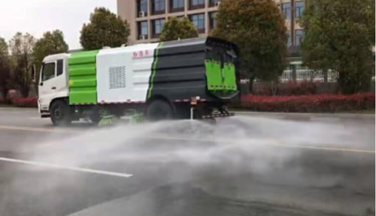 ISUZU Road Waste Sweeping Truck