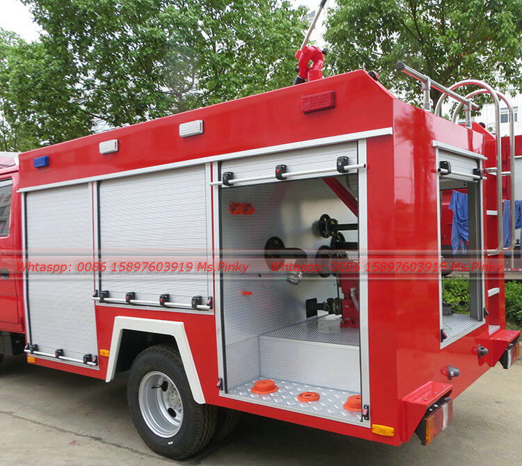 2.5Tons Water Fire Truck Isuzu