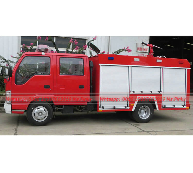 2.5M3 Isuzu Fire pump water Fire truck