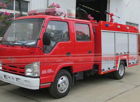 Mini ISUZU Water Fire Truck