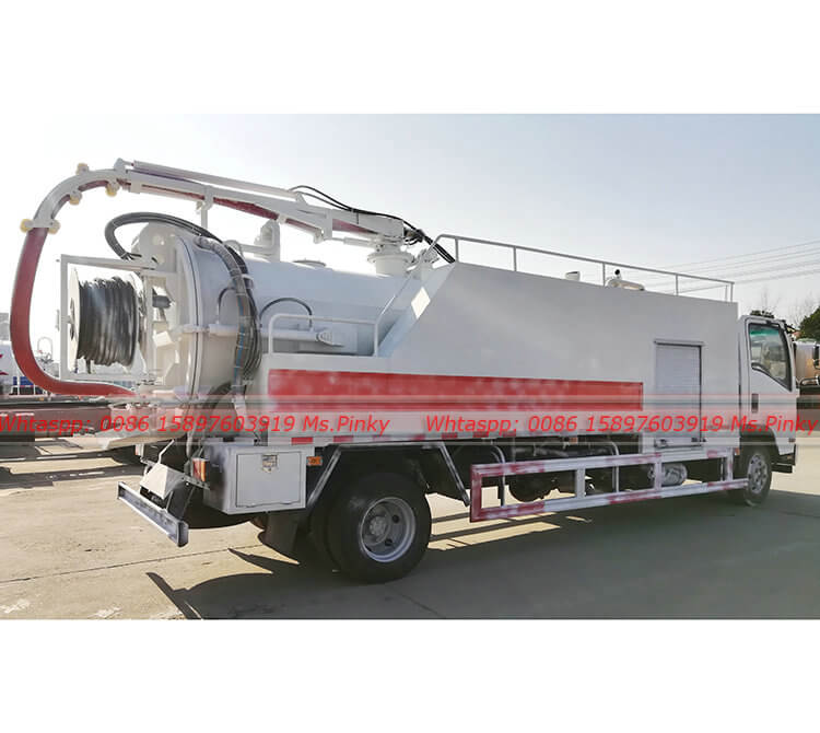 ISUZU 700P ELF Combination Sewer Cleaning Truck