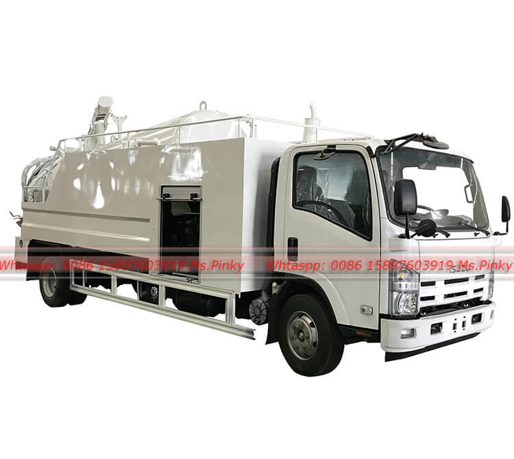 ISUZU ELF 700P Combination Sewer Cleaner Truck