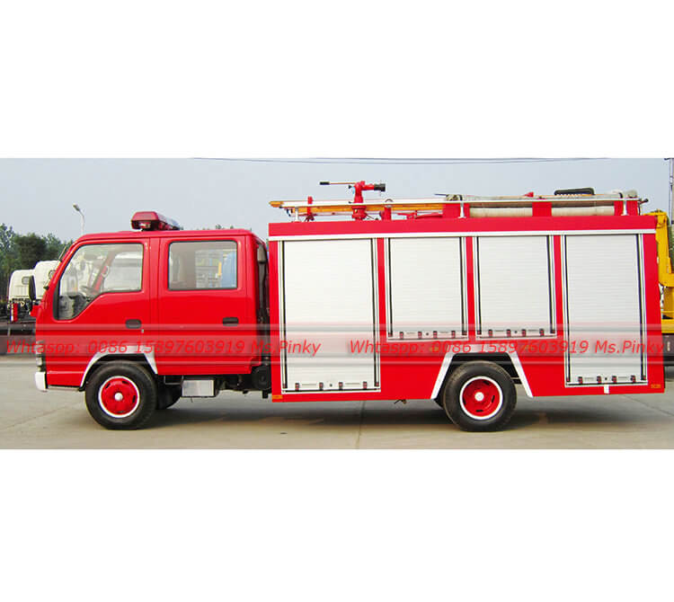 Fire engine fighting truck ISUZU