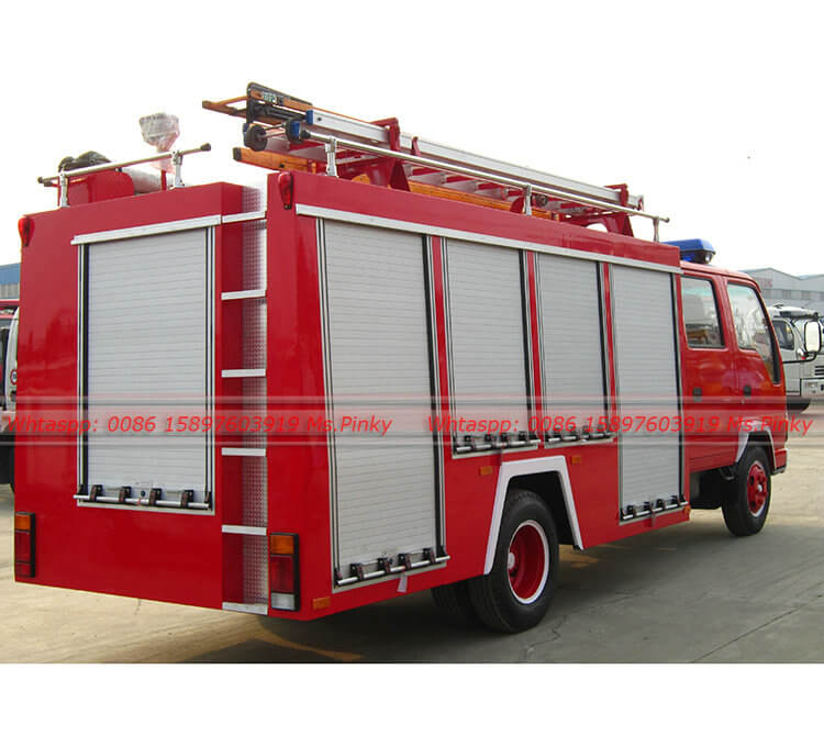 3000Liters ISUZU Fire Engine Truck