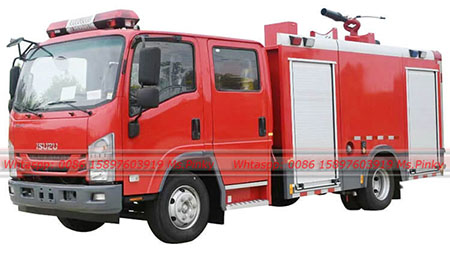 3.5Tons ISUZU Foam Fire Truck 
