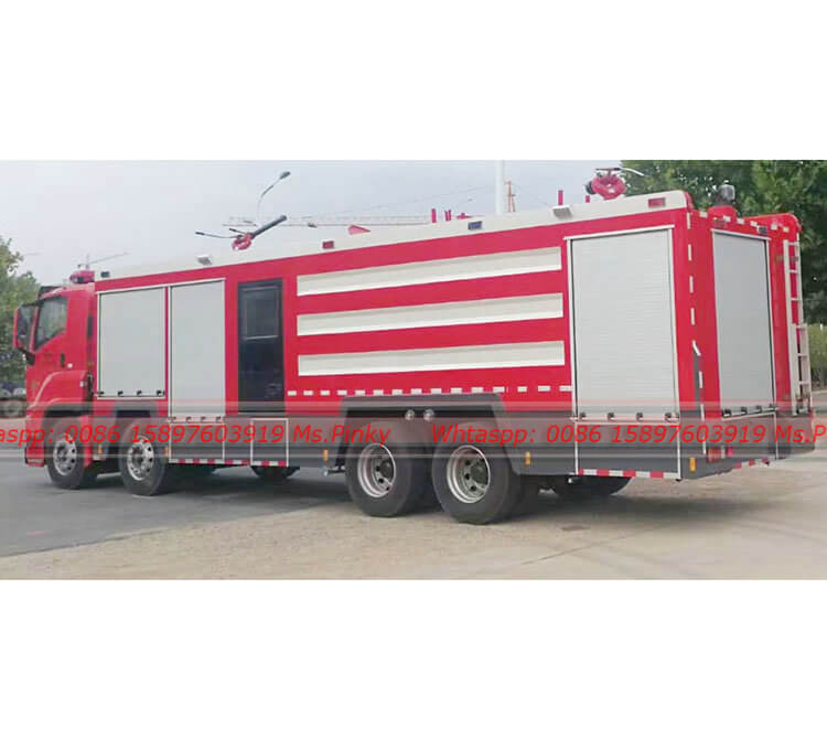 ISUZU GIGA Dry Powder emergency rescue fire vehicle