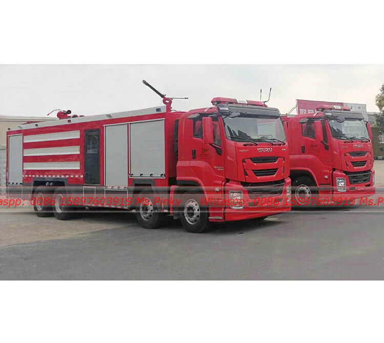 Fire Extinguisher foam Isuzu trucks Foam Combination truck