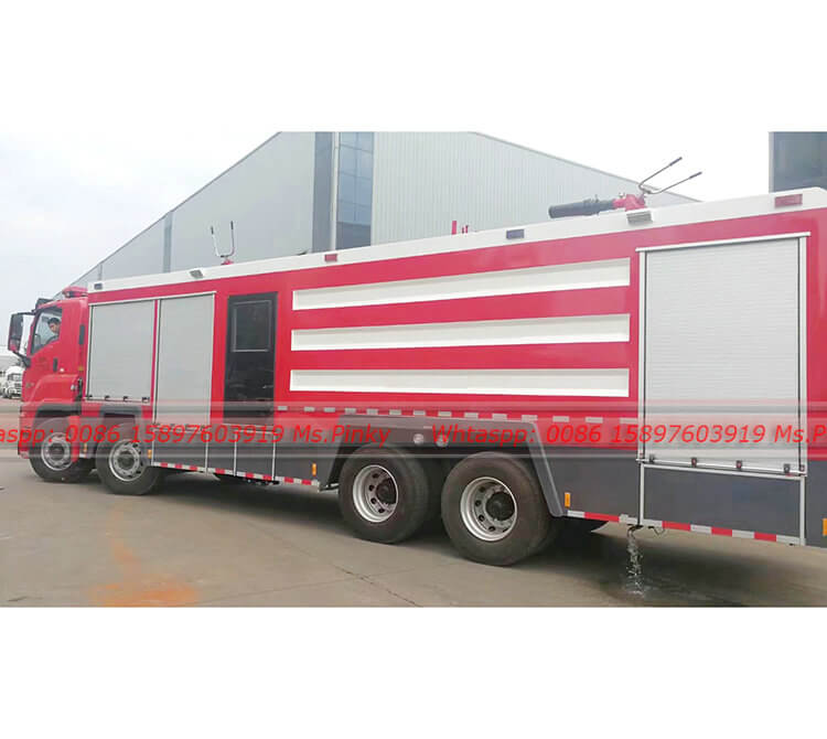 ISUZU water tanker/foam fire truck fire trucks