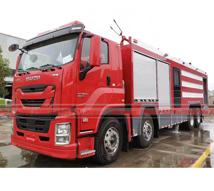 Multifunctional fire fighting rescue vehicle with Isuzu chassis