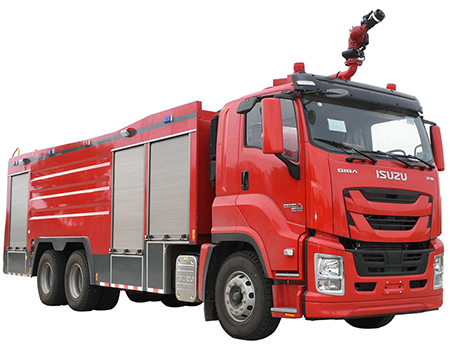 Heavy Duty ISUZU GIGA Remote Control Fire Truck