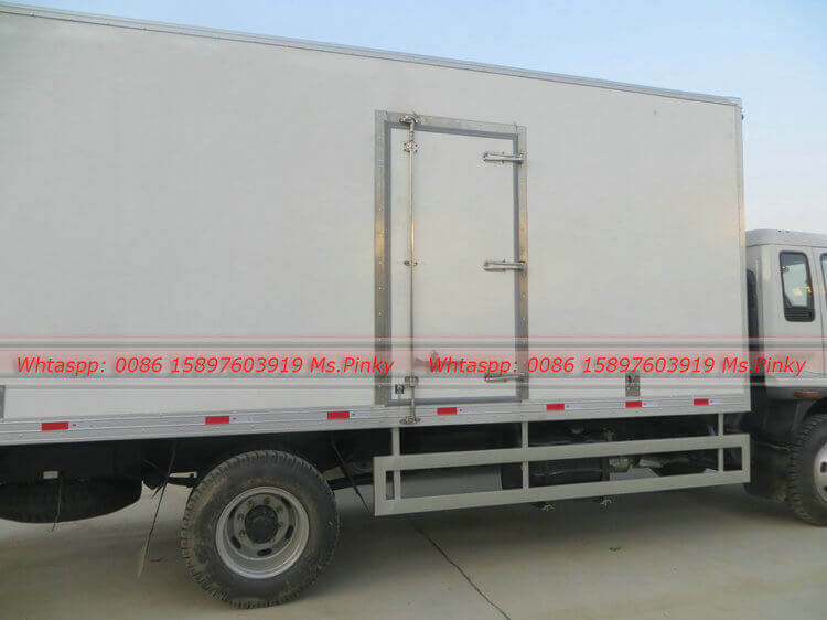 ISUZU 10-12Tons carrier fish meat transport van trucks