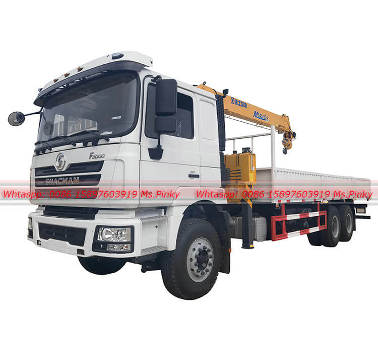 Shacman Truck With Loading Crane
