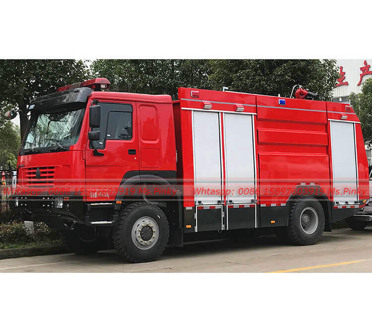 Off Road HOWO Fire Engine