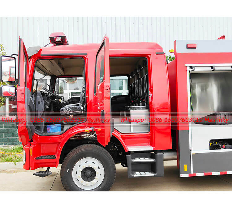 Rescue Fire Tender Truck Shacman L3000