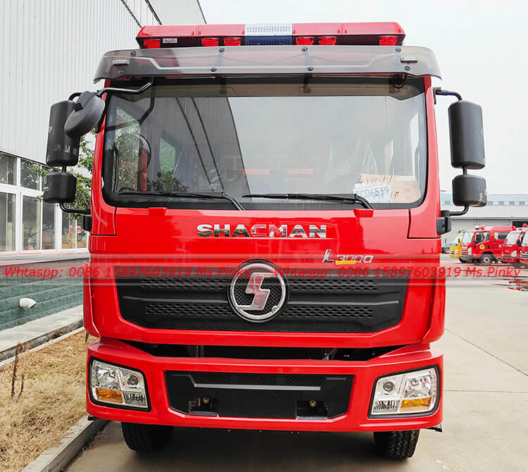 Shacman Water Foam Rescue Fire Truck