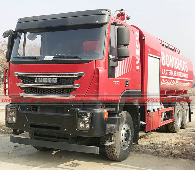 10Wheels IVECO Fire Water Tanker Truck