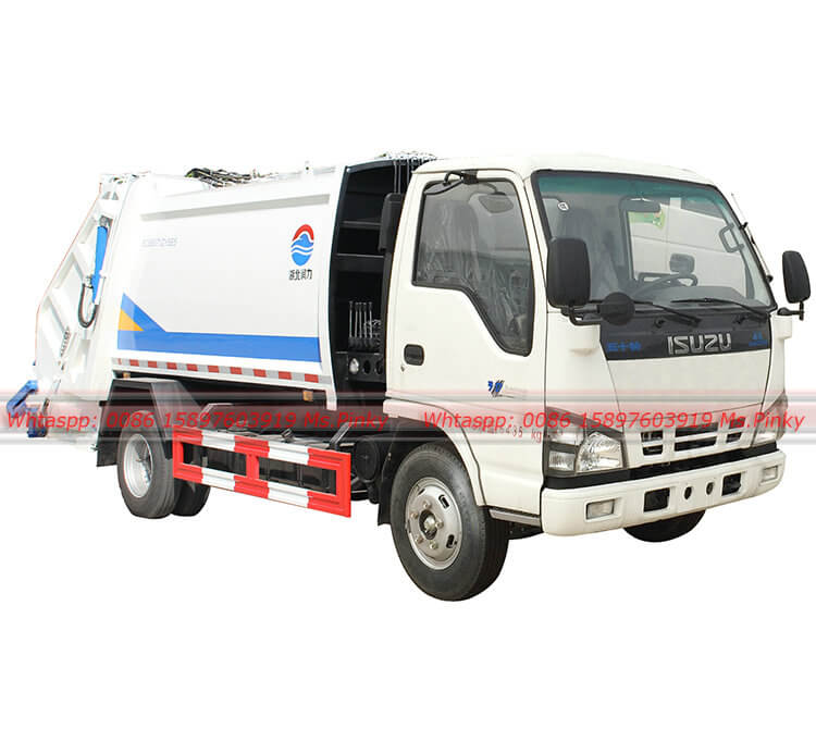 600P ISUZU Waste Garbage Truck