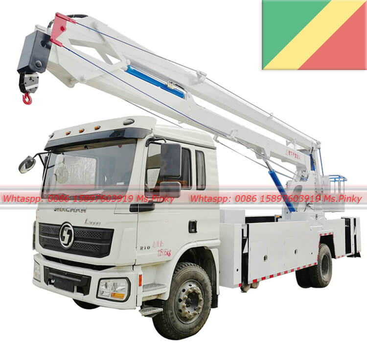 Shacman L3000 high altitude operation truck