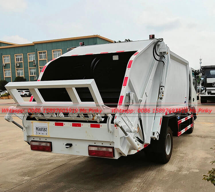 Small JAC Waste Compactor Truck