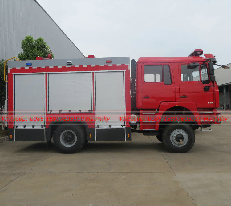 4x4 Shacman Fire Fighting Truck