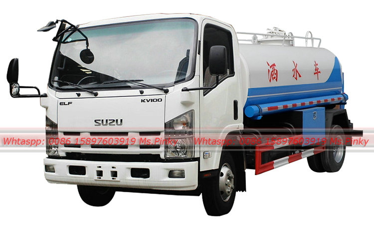 ISUZU KV100 Truck Water For Drinking 120HP Euro 6 Engine Low Price Promotion